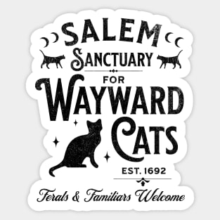 Salem Sanctuary for Wayward Cats Sticker